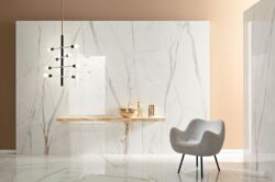 TUBĄDZIN MARMO DORO 274,8 × 119,8 cm – gres wielkoformatowy matowy klasy premium