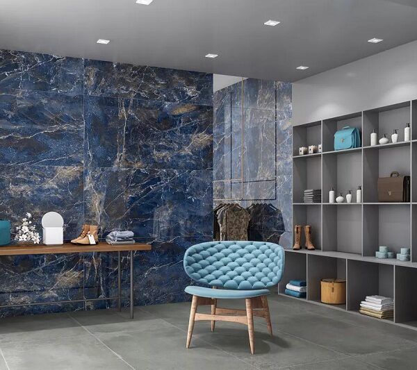 Ocean Blue 60x120 poler High Glossy